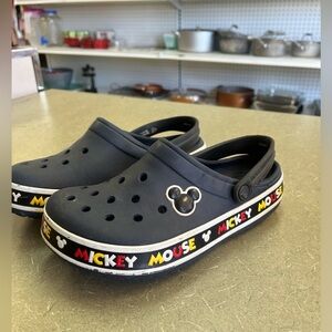 Mickey Mouse Navy Crocs